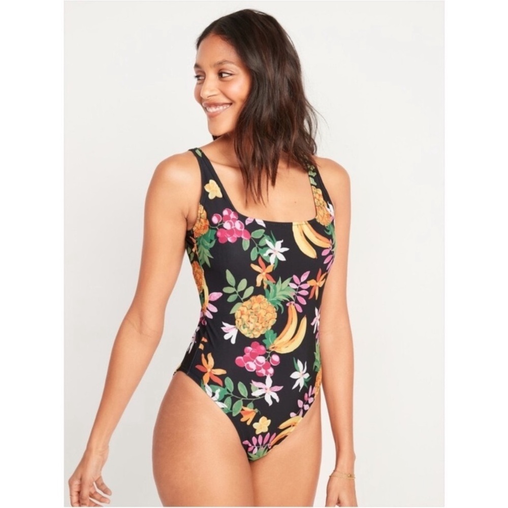 NWOT Old Navy scoop neck fruit one piece swim 4X - Picture 3 of 8